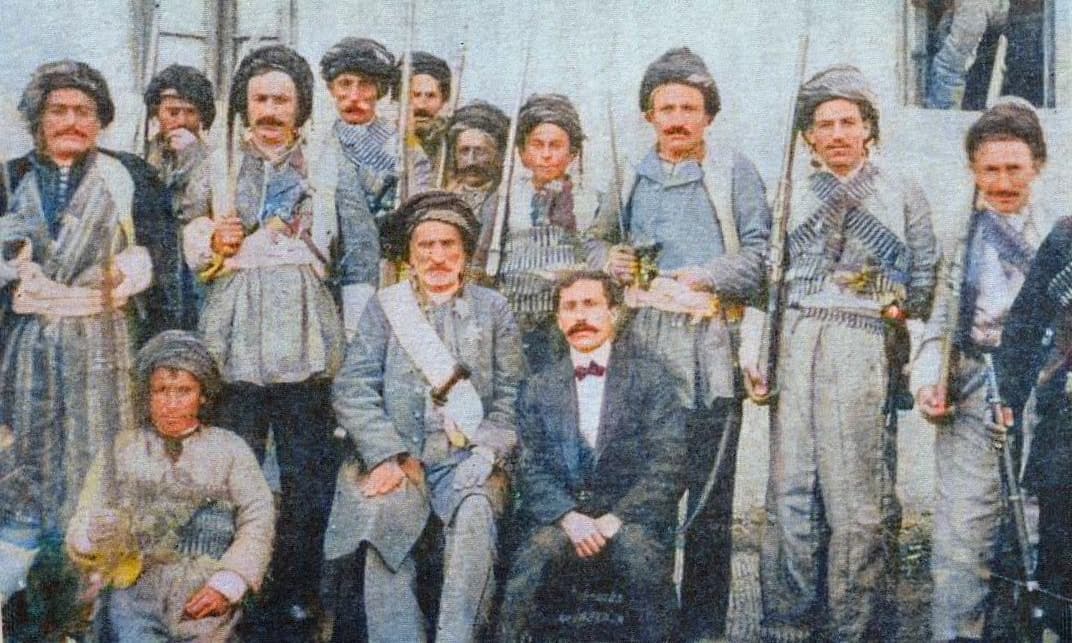 Colonel Baijan of Mawana and his Tergawar Assyrian fighters
