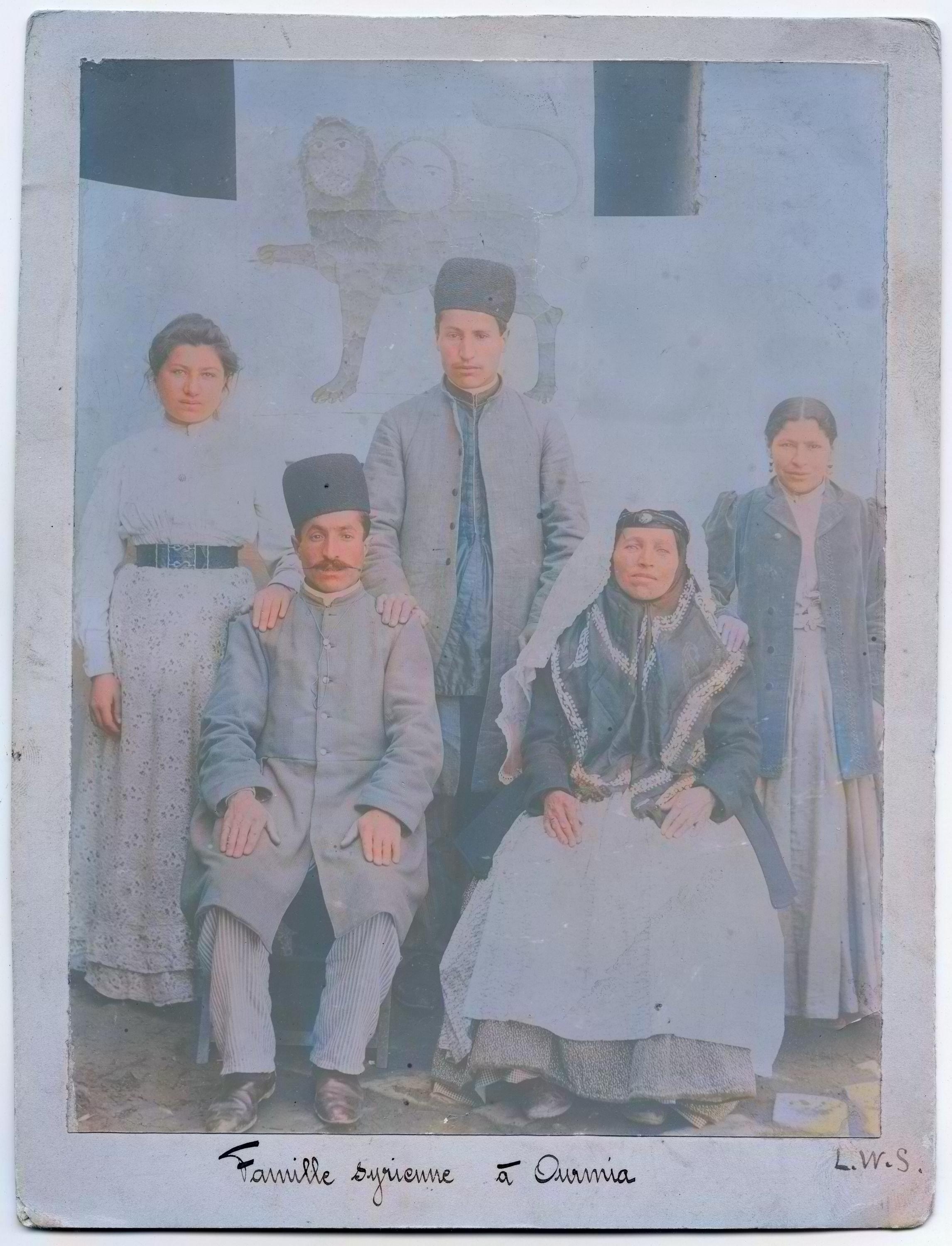 Syrian (Assyrian) family in Urmia