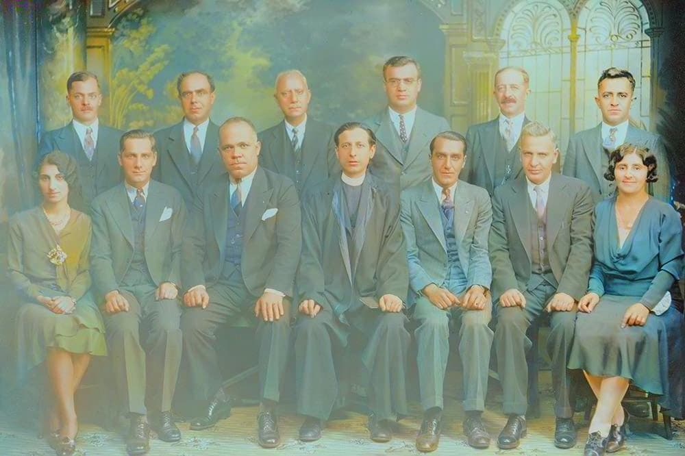 Board of trustees of the Virgin Mary Syriac Orthodox church, West New York, 1930
