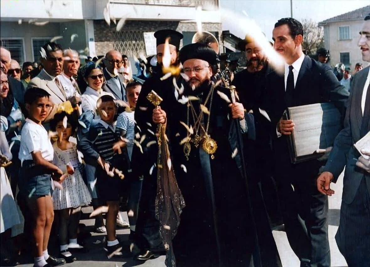 Patriarch Yacoub III opens Mor Yuhanon, the first Syriac Orthodox church in Brazil, 1958