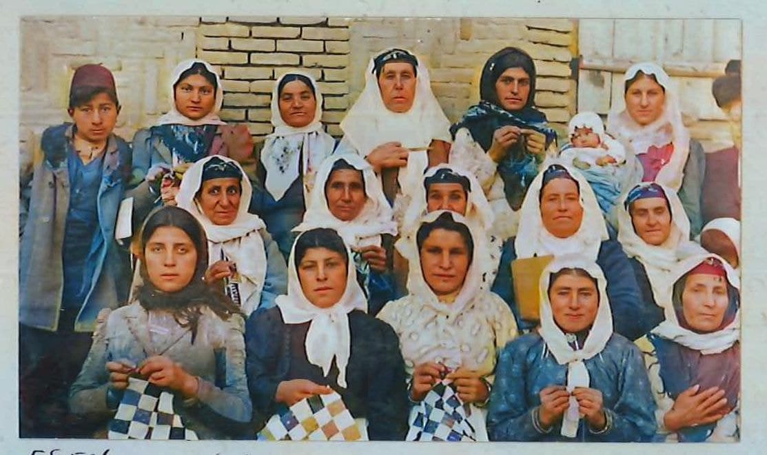 Nestorian (Assyrian) village sewing society, early 1900s