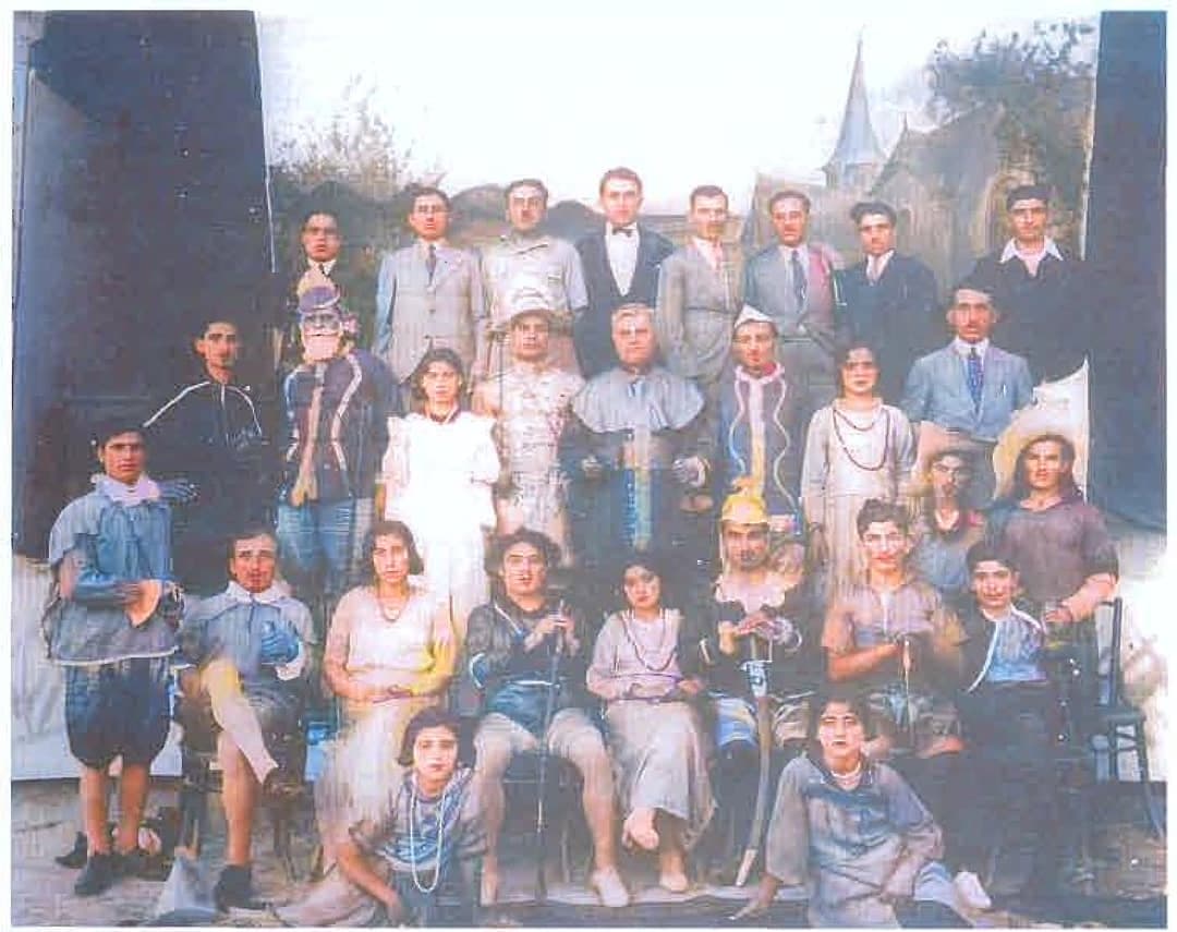Romeo and Juliet cast, RAF Union School, Hinaidi, 1935