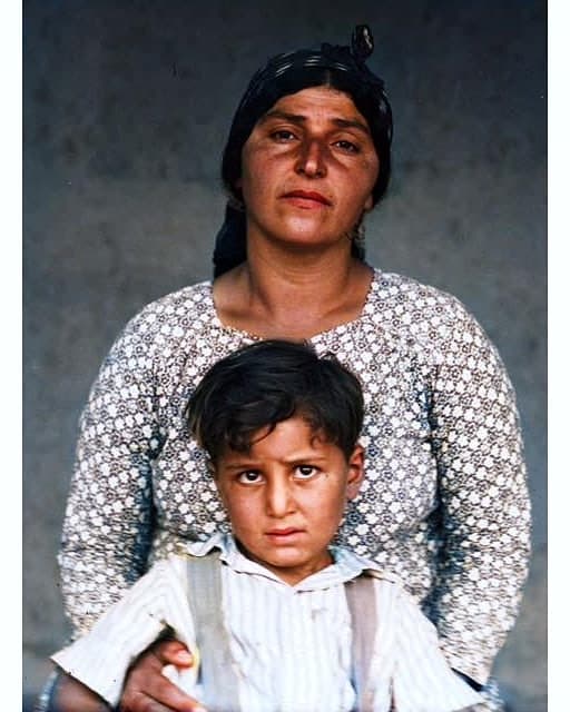 Assyrian mother and child at Habbaniya