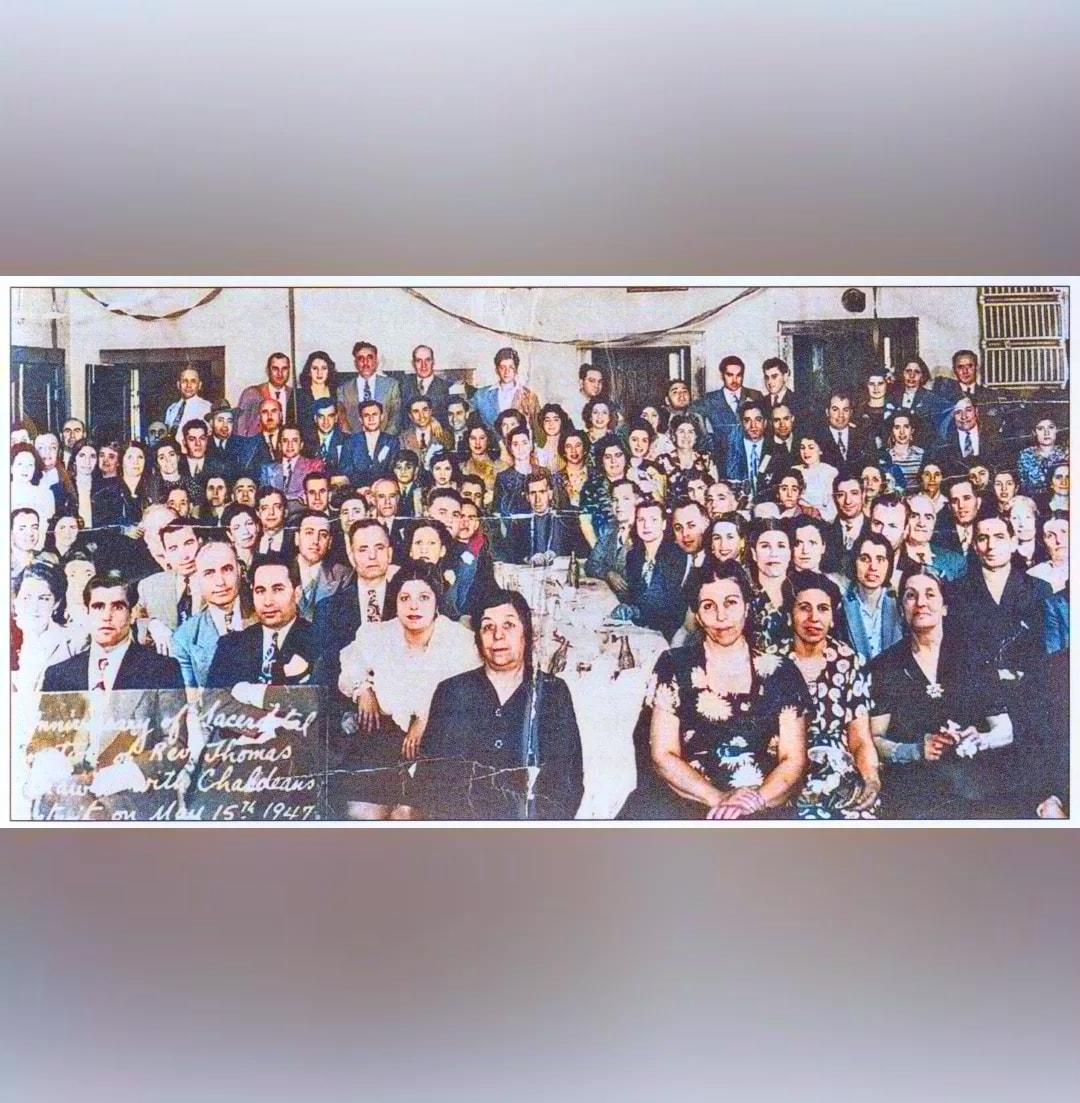 Chaldean community of Detroit honours Father Thomas Bidawid, 1947