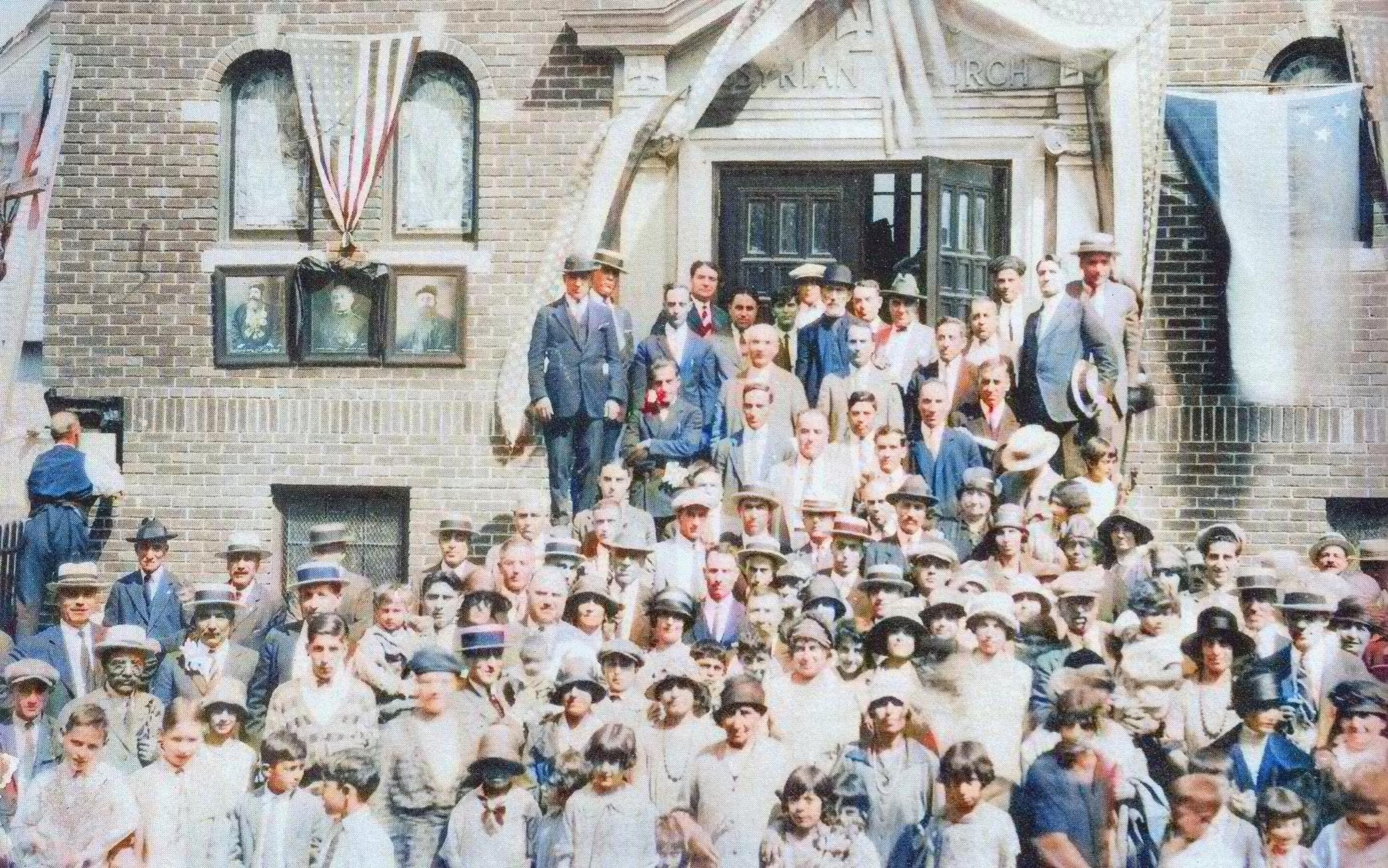 Opening of St. Mary's Assyrian Church, Worcester, 1927