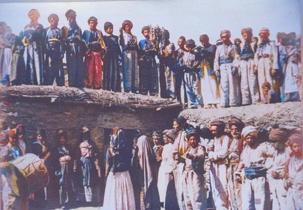Assyrian wedding gathering, Van Province