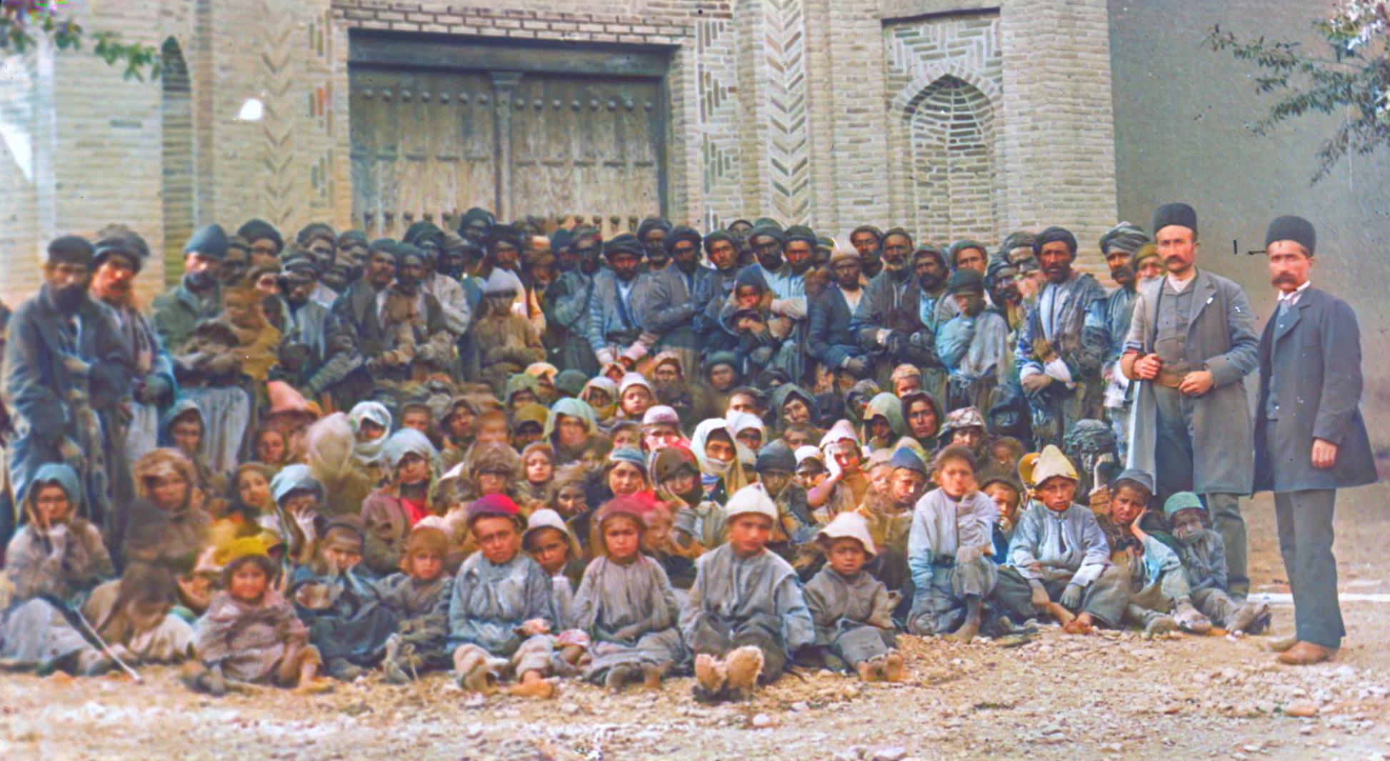 Refugees from massacres, mostly Nestorian (Assyrian) with some Armenians